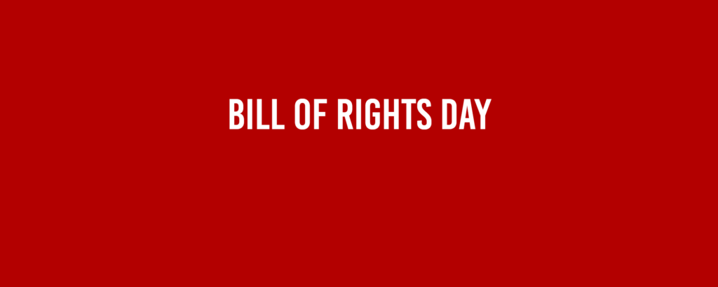 Bill of Rights Day