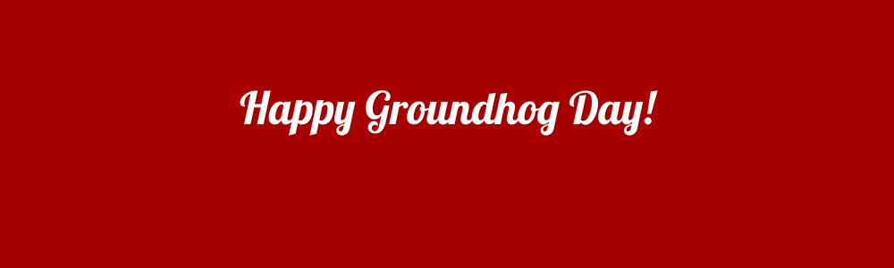 Happy Groundhog Day!