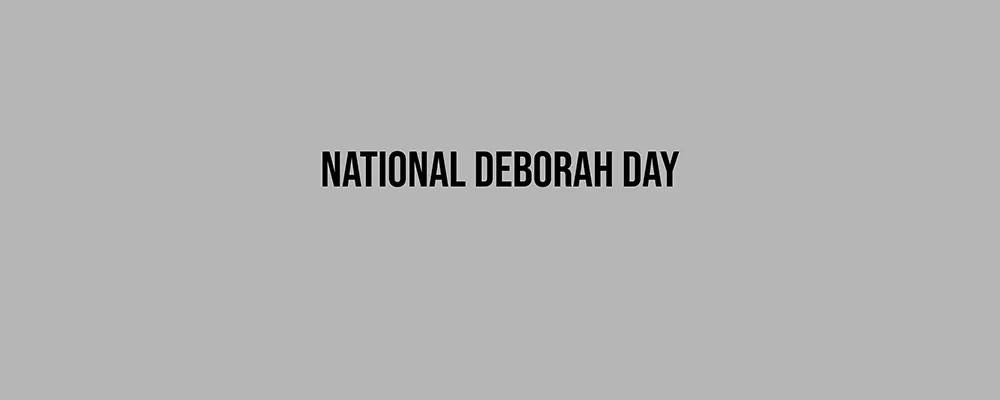 National Deborah Day