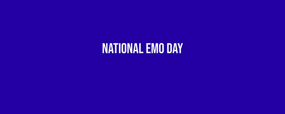 National Emo Day