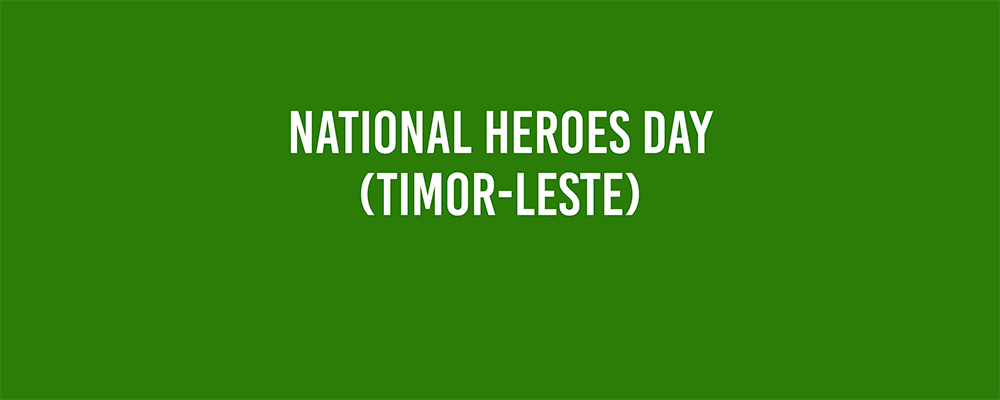 National Heroes Day (Timor-Leste)