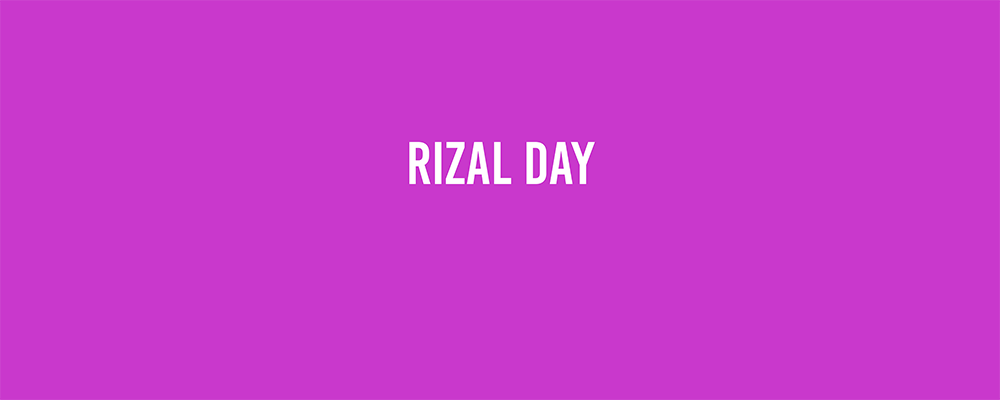 Rizal Day