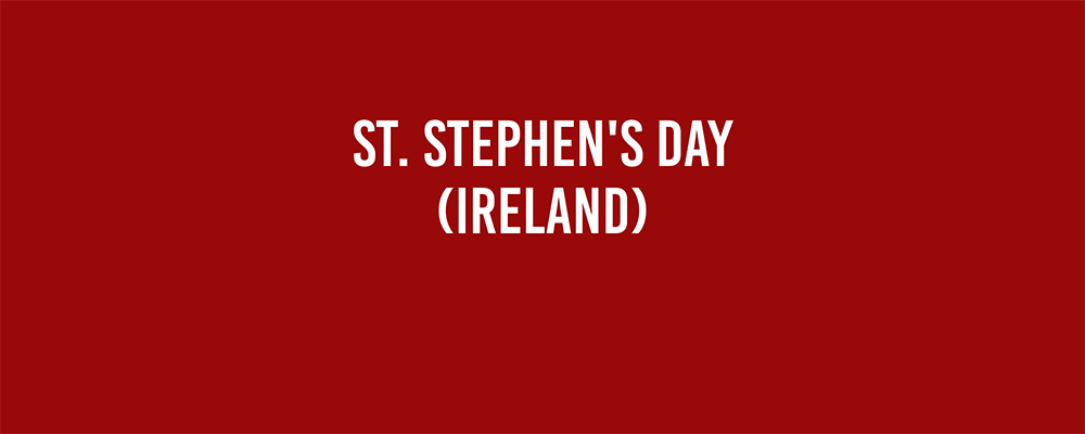 St. Stephen's Day (Ireland)