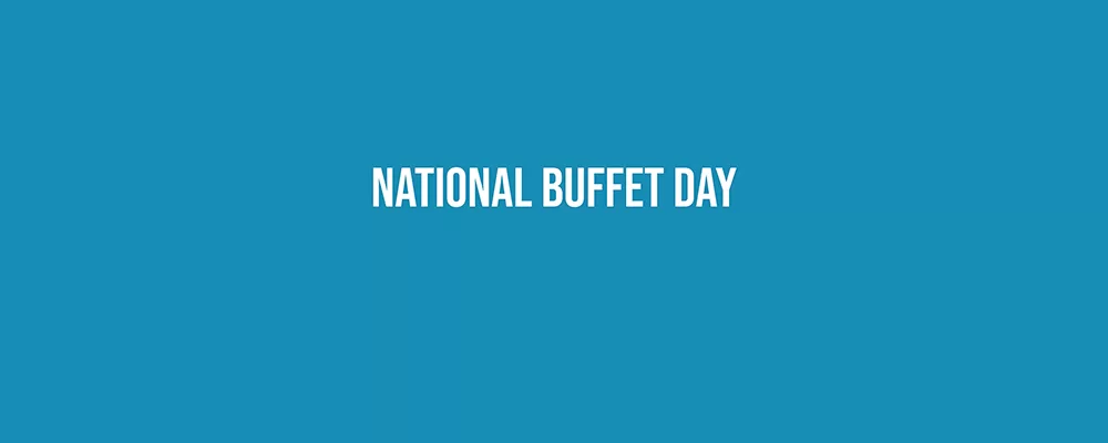 National Buffet Day