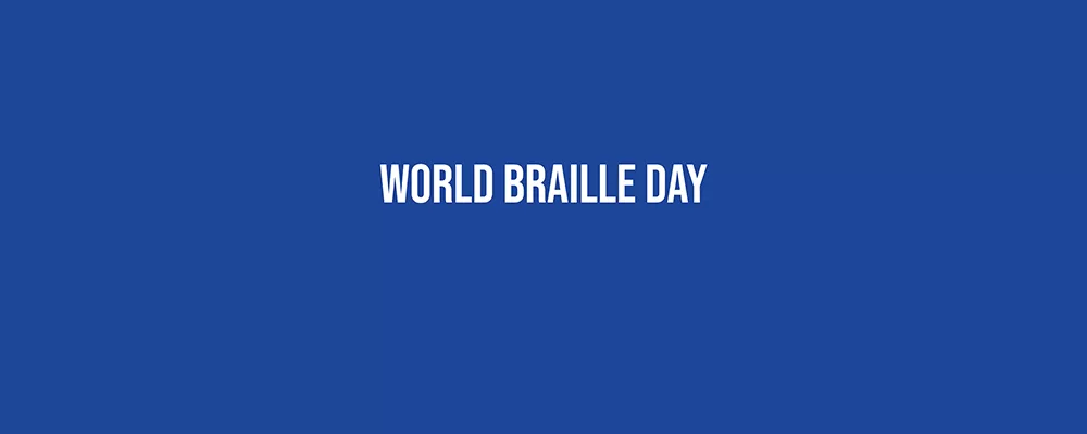 World Braille Day