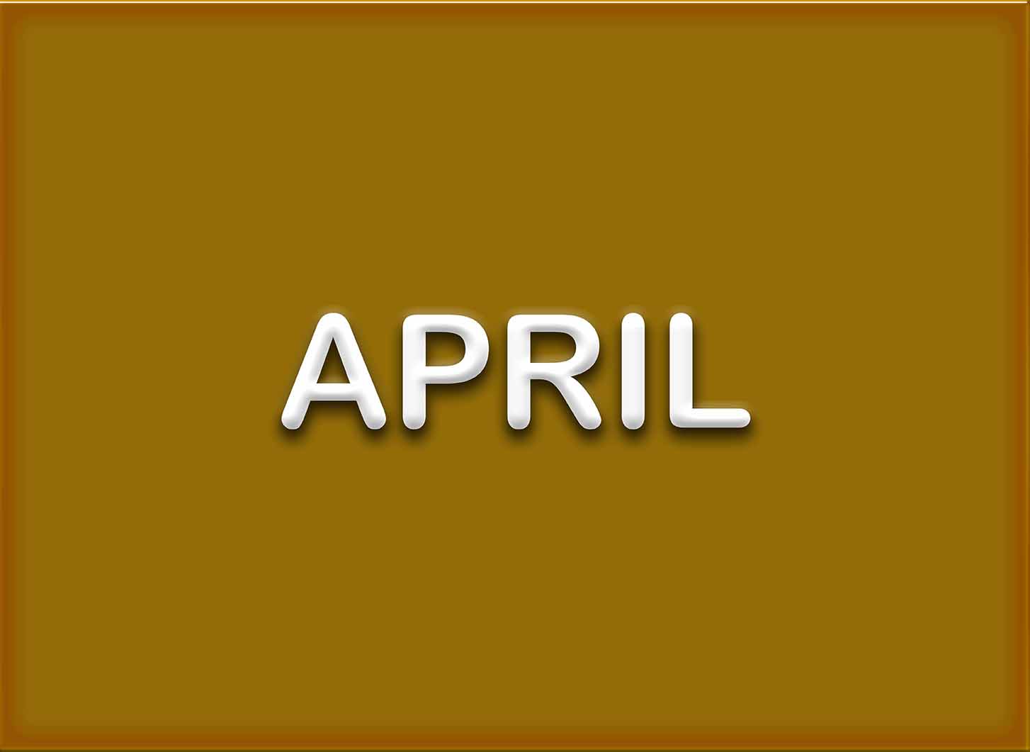 List of International Events for Each Day in April - Important Days in April