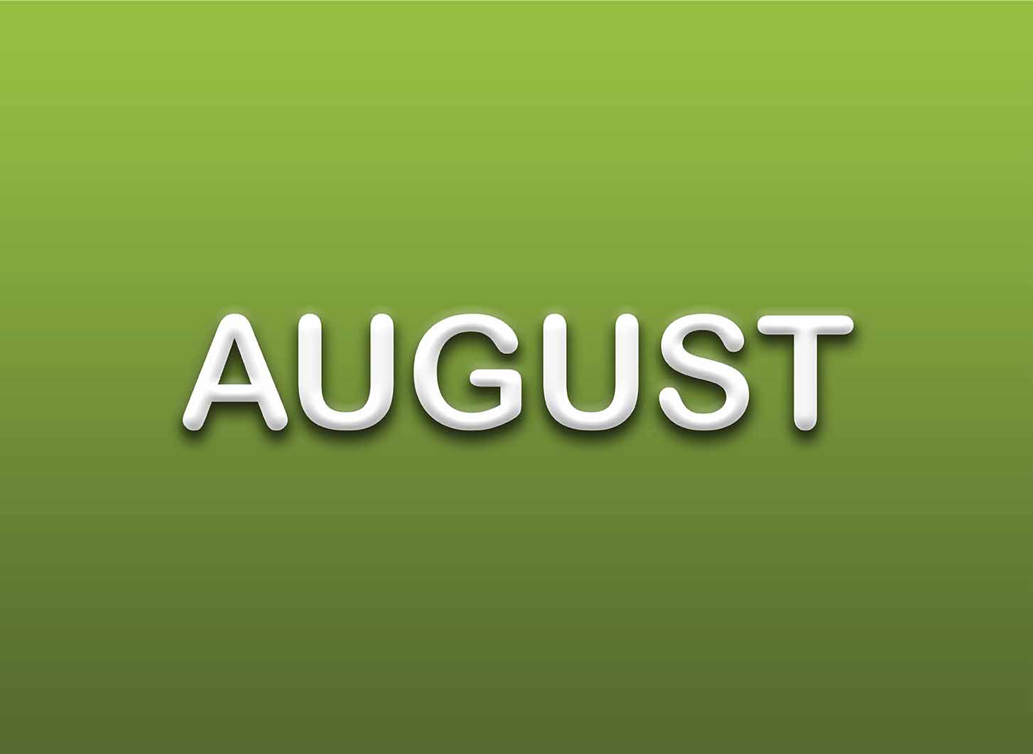 List of International Events for Each Day in August - Important Days in August