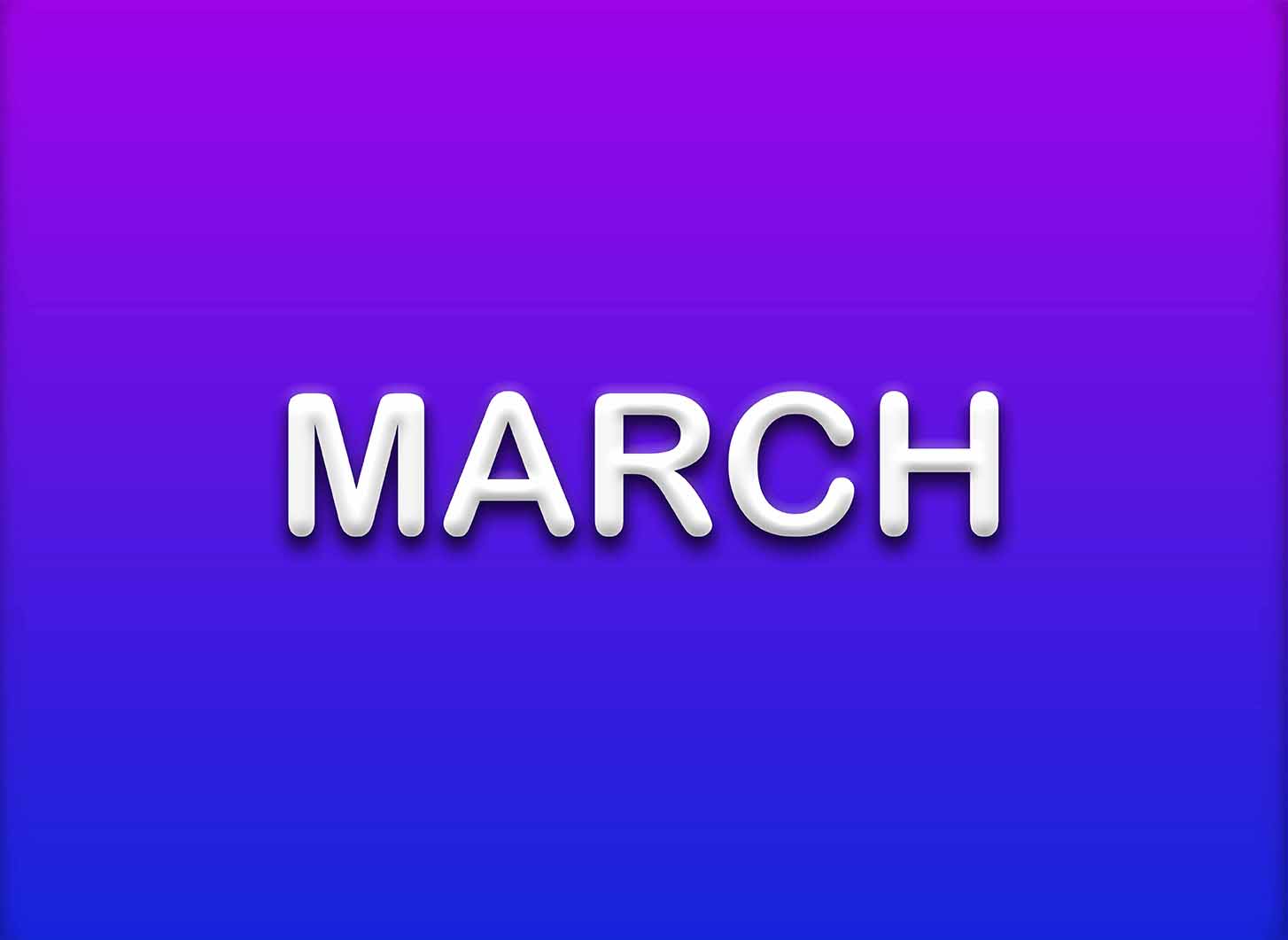 List of International Events for Each Day in March Important Days in March