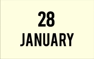 List of International Events on January 28th - National Holidays 28 January