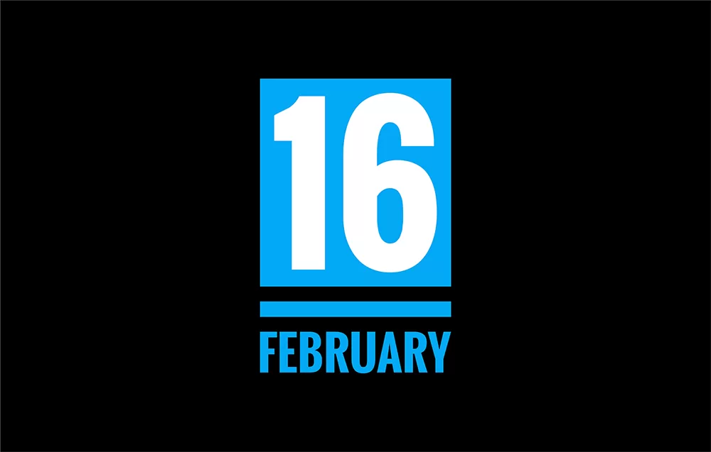 List of International Holidays on February 16th - National Events of 16 February