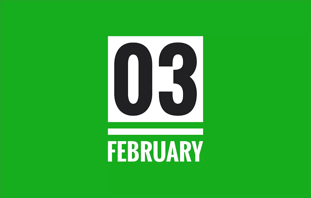 List of International Holidays on February 3rd - National Events of 03 February