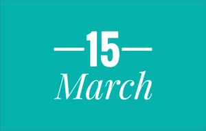 March 15th International Holidays - List of National Events on 15 March