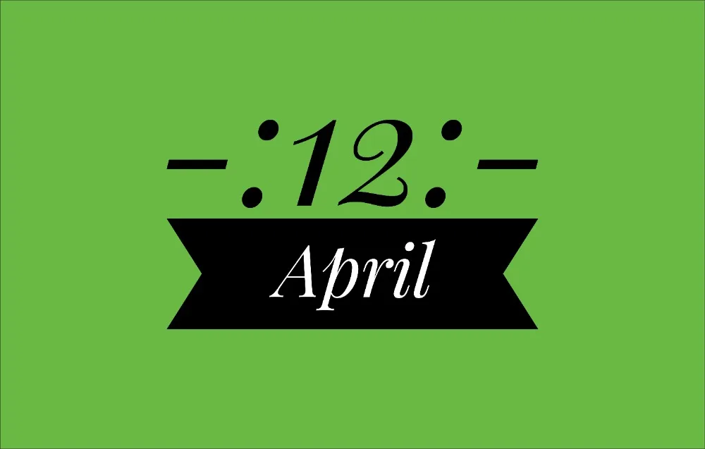 April 12th Holidays International – List of National Event Holidays on April 12