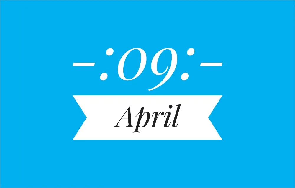 April 9th Holidays International – List of National Event Holidays on April 9